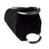 Lavish Home Brown Collapsible Canvas Laundry Basket