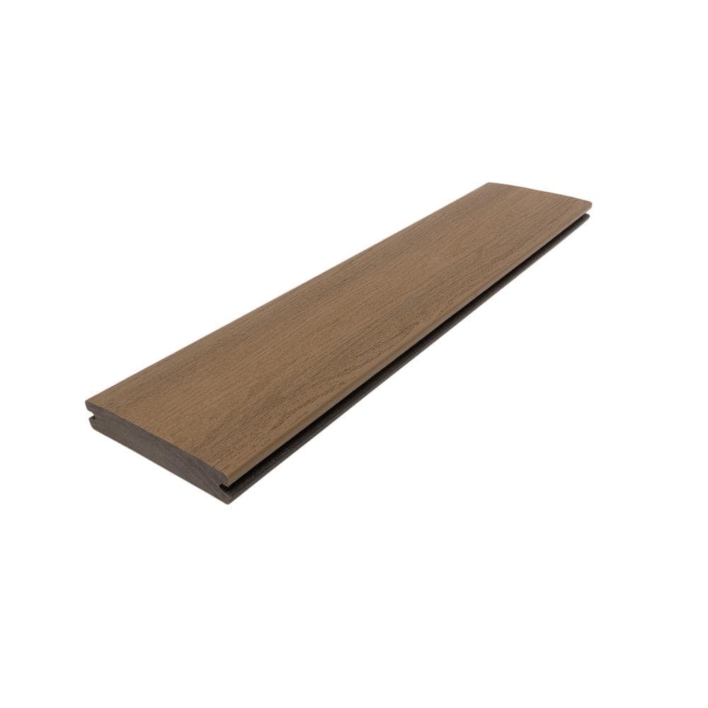 MoistureShield Meridian CoolDeck Shoreside 1 in. x 5.4 in. x 20 ft. Groove Capped Composite Decking 10-Piece H-Pack