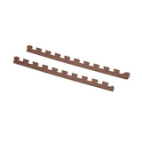 Norsk Brown 24 in. x 24 in. EVA Foam Non-Toxic Solid Color Interlocking Tiles (144 sq. ft. - 36 tiles)