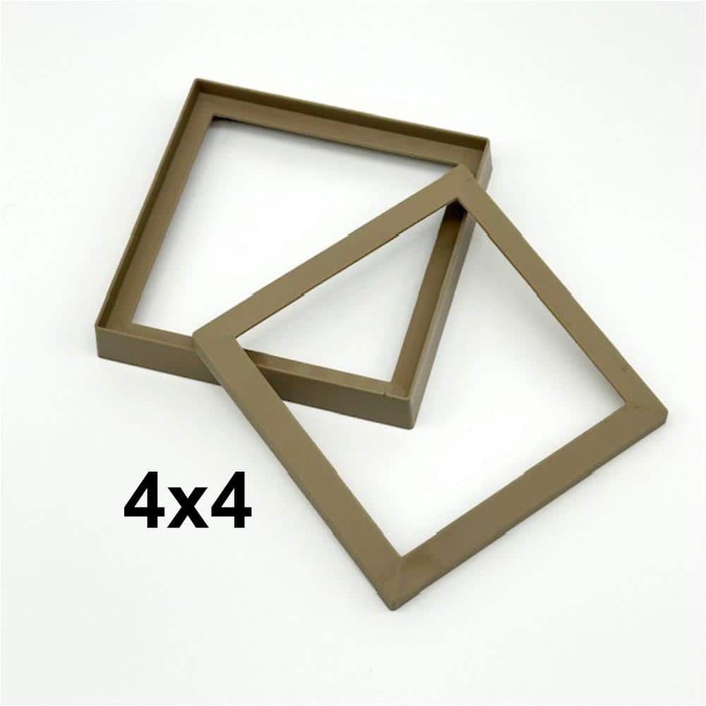 Post Protector 4 in. x 4 in. PVC Finish and Sealing Cap