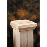 ProWood 6 in. x 6 in. Wood Flat Fancy Post Cap (6-Pack)