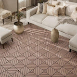 Tidoin Outdoor 1 ft. x 1 ft. Composite Interlocking Tile Deck Tile in Brown(54 Per Box)