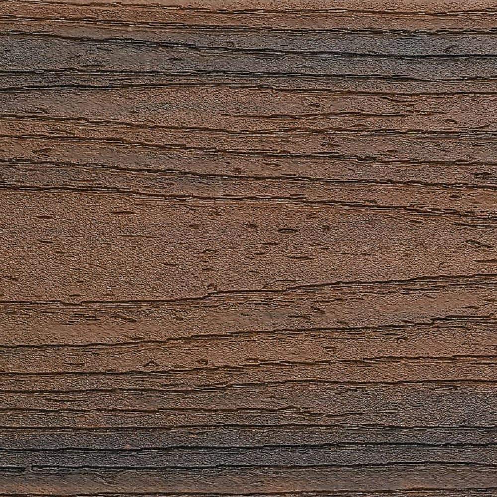 Trex Transcend Spiced Rum Grooved Edge Composite Deck Board