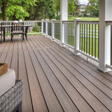Trex Transcend Spiced Rum Grooved Edge Composite Deck Board