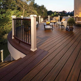 Trex Transcend Spiced Rum Grooved Edge Composite Deck Board