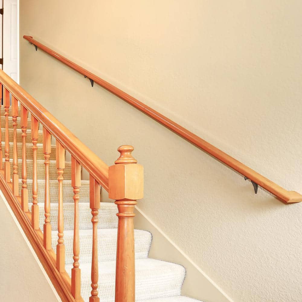 Design House Oil Rubbed Bronze Steel and Zinc Construction Standard Handrail Bracket (5-Pack)