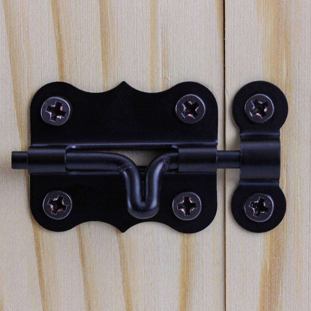 Everbilt 2-1/2 in. Oil-Rubbed Bronze Decorative Barrel Bolt