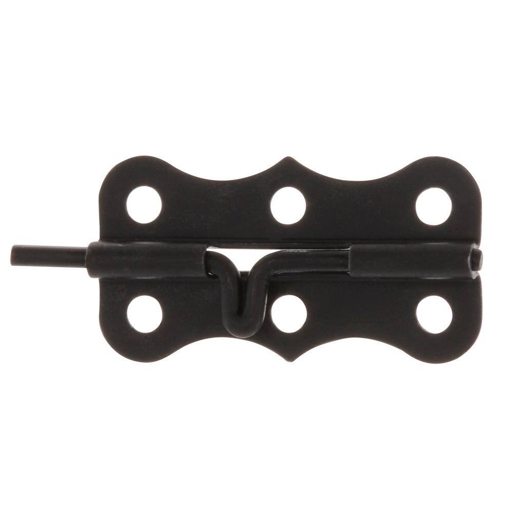 Everbilt 2-1/2 in. Oil-Rubbed Bronze Decorative Barrel Bolt