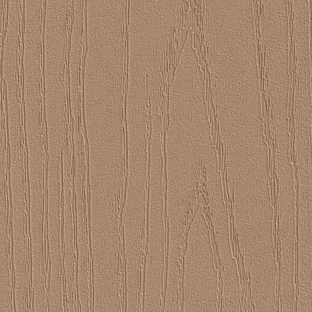 TimberTech Advanced PVC Harvest 1 in. x 6 in. x 1 ft. Square Brownstone PVC Sample (Actual: 1 in. x 5 1/2 in. x 1 ft)