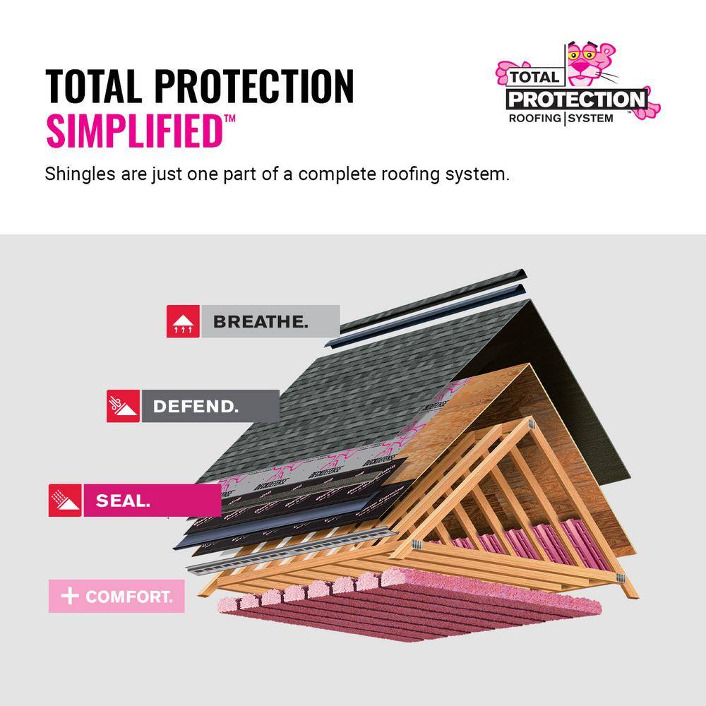 Owens Corning ImpactRidge Brownwood Algae Resistant Asphalt Shingles