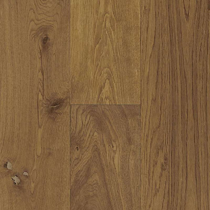 Bruce Piece of Nature Silver 7.28" Wire-Brushed Engineered White Oak Flooring, Low-Gloss, 7-Ply – 32.68 sq.ft per Carton (Desert Amber)