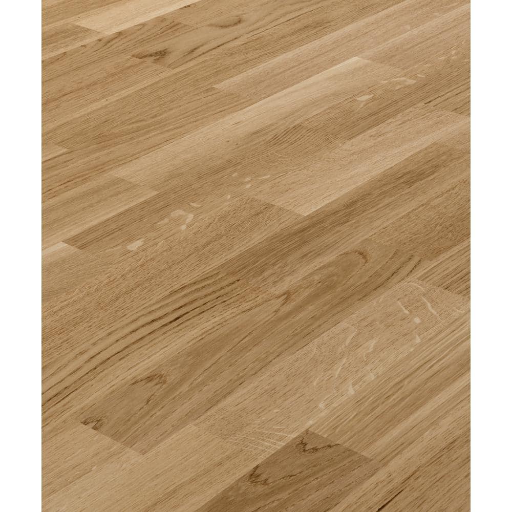 Baltic Wood Brushed European Oak 1/2 in. T x 7.19 in. W Click Lock Wire Brushed Engineered Hardwood Flooring (38.61 sq. ft./case)