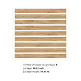 Baltic Wood Brushed European Oak 1/2 in. T x 7.19 in. W Click Lock Wire Brushed Engineered Hardwood Flooring (38.61 sq. ft./case)
