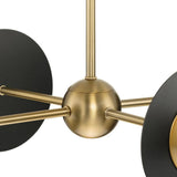 Progress Lighting Trimble 4-Light Brushed Bronze Linear Chandelier