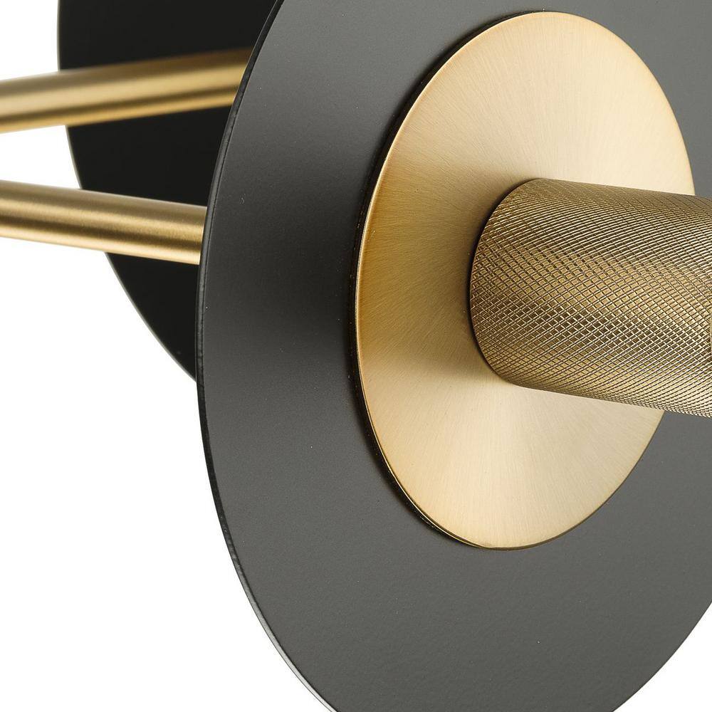 Progress Lighting Trimble 4-Light Brushed Bronze Linear Chandelier