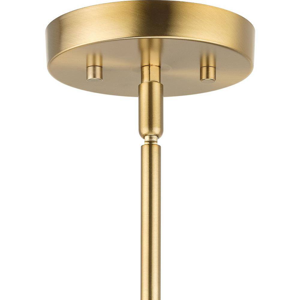 Progress Lighting Trimble 4-Light Brushed Bronze Linear Chandelier