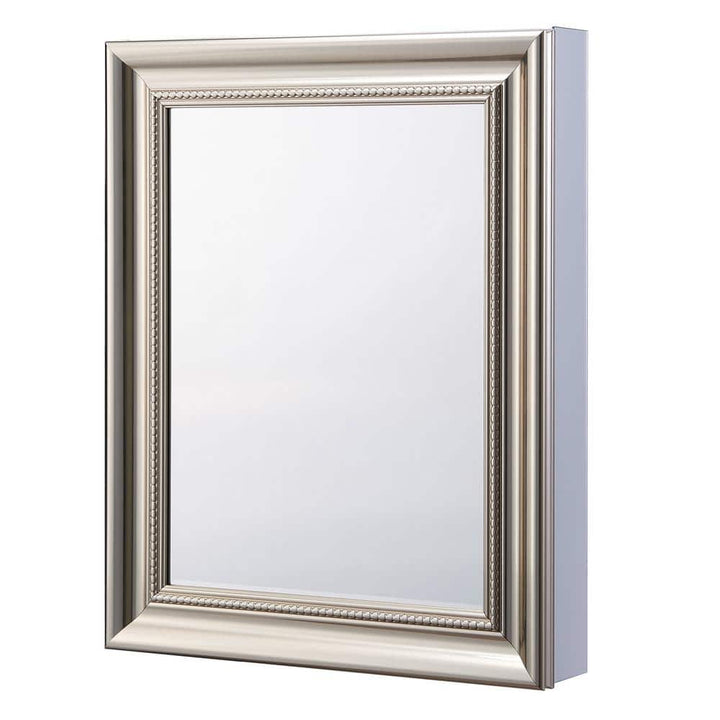 Glacier Bay 24 in. W x 30 in. H Rectangular Medicine Cabinet with Mirror