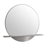 James Martin Vanities Brushed Nickel Rectangular Bathroom Vanity Mirror 24x22