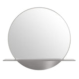 James Martin Vanities Brushed Nickel Rectangular Bathroom Vanity Mirror 24x22