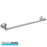 Moen Darcy 4-Piece Press & Mark Bath Hardware Set with 24 in. Towel Bar, Towel Ring, Pivoting Paper Holder and Robe Hook in Brushed Nickel