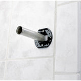 Moen 60 in. Curved Shower Rod with Pivoting Flanges in Brushed Nickel