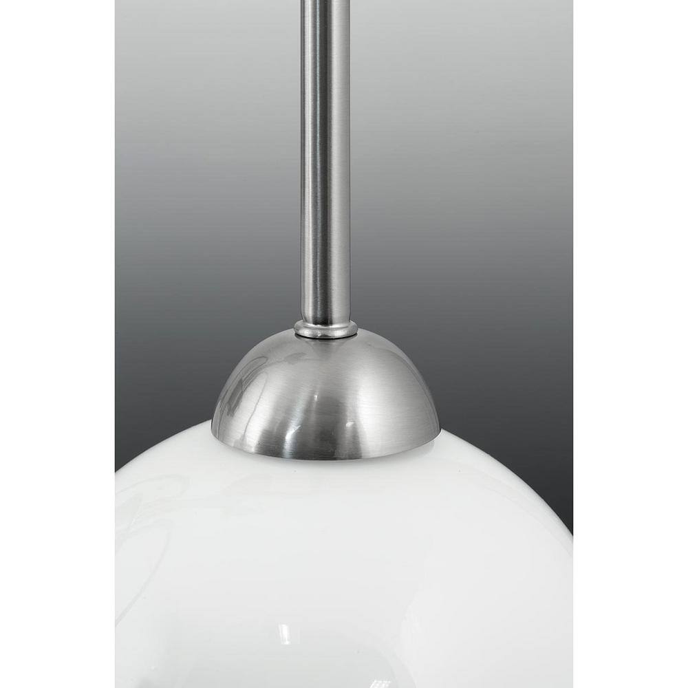 Progress Lighting Carisa Collection 5-Light Brushed Nickel Chandelier with Shade