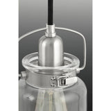 Progress Lighting Calhoun Collection 5-Light Brushed Nickel Chandelier with Shade