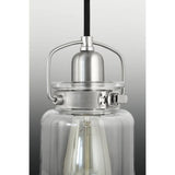 Progress Lighting Calhoun Collection 5-Light Brushed Nickel Chandelier with Shade