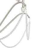 Progress Lighting Stratham 9-Light Brushed Nickel Chandelier