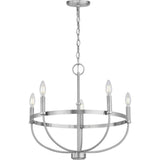 Progress Lighting Camperdown 5-Light Brushed Nickel Chandelier