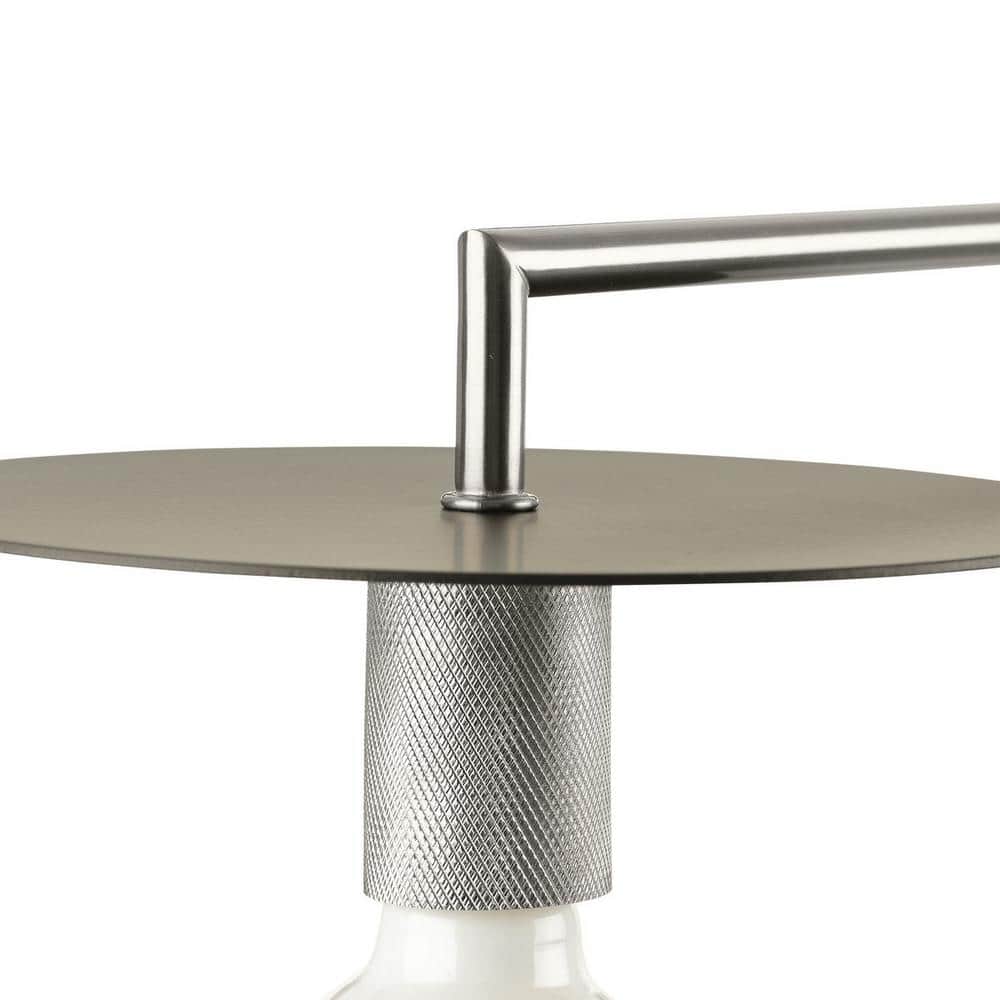 Progress Lighting Trimble 2-Light Brushed Nickel Linear Chandelier