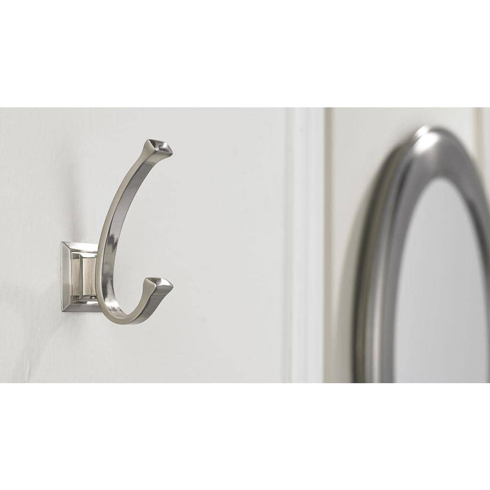 Richelieu 5-1/8 in. (130 mm) Brushed Nickel Decorative Wall Hook