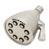 AKDY 3-Spray 3.93 in. Single Wall-Mount Fixed Adjustable Shower Head in Antique Bronze