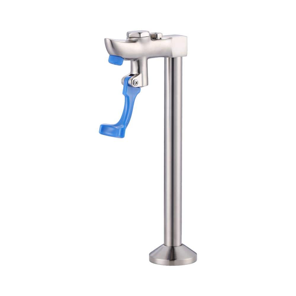 ARCORA Commercial Brushed Nickel Glass Filler Faucet - Single-Handle Deck Mounted