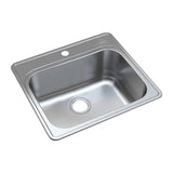 Transolid Meridian 25 in. x 22 in. Stainless Steel Drop-In Laundry Utility Sink Kit
