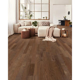 CENTURY FLOORING Bryson Brown Red Oak 3/4 in. T x 3.25 in. W Solid Hardwood Flooring (27.00 sq.ft./case)