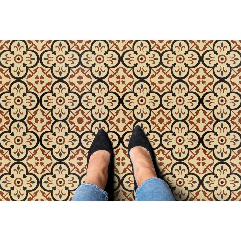 ACHIM Retro Burch 12 in. x 12 in. Self-Adhesive Vinyl Floor Tile (20 Tiles/20 sq. ft.)
