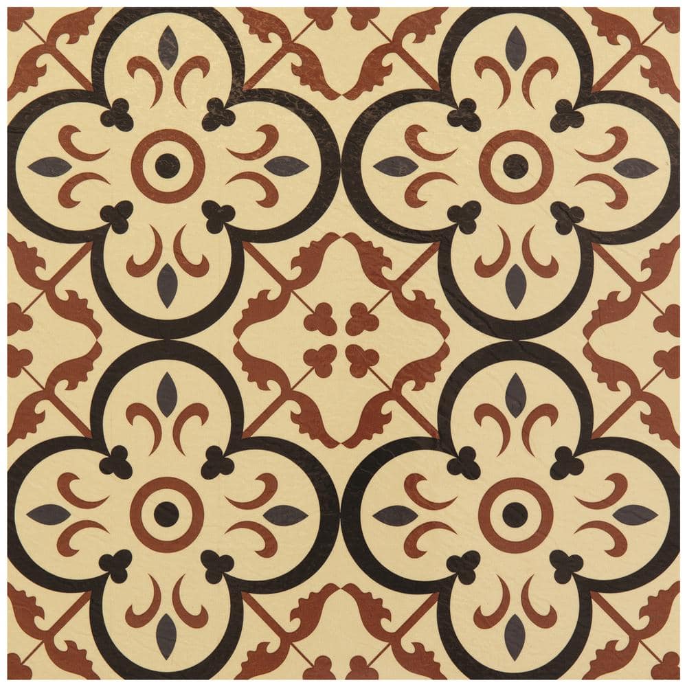 ACHIM Retro Burch 12 in. x 12 in. Self-Adhesive Vinyl Floor Tile (20 Tiles/20 sq. ft.)