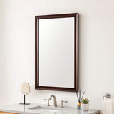 James Martin Vanities Glenbrooke 26" x 40" Burnished Mahogany Vanity Mirror
