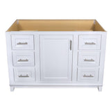 Kinghurst 48 in. W x 21 in. x 33.5 in. H D Bathroom Vanity Cabinet Only in White - Super Arbor
