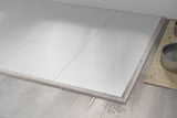 CALI Aqua Tough Gray Ash 0.33-in T x 1.77-in W x 72.83-in L Vinyl Reducer