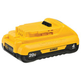 20-Volt MAX Compact Lithium-Ion 4.0Ah Battery Pack (4-Pack) - Super Arbor