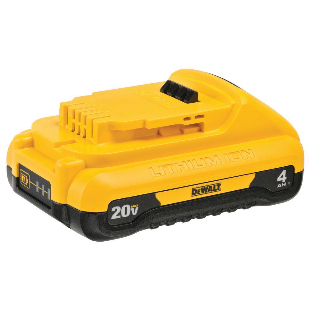 20-Volt Max Compact Lithium-Ion Starter Kit with 4.0 Ah Battery and Charger - Super Arbor