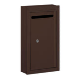 2260 Series Sandstone Slim Recessed-Mounted Private Letter Box with Commercial Lock - Super Arbor