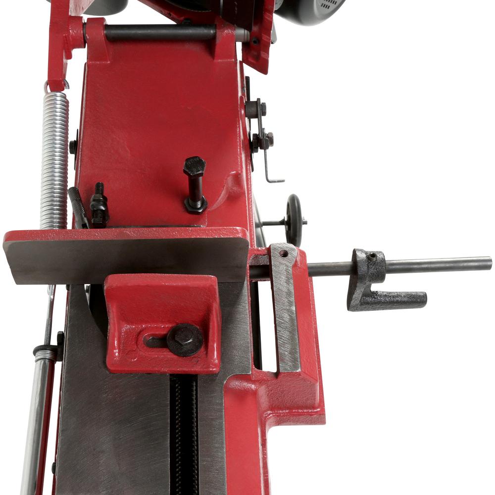 5 Amp 4.5 in. Stationary Metal Cutting Band Saw with Stand - Super Arbor