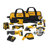 20-Volt Max Lithium-Ion Cordless Combo Kit (10-Tool) w/ (2) Batteries 2.0Ah, Charger & Tool Bag - Super Arbor