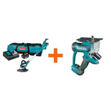 5.0 Ah 18-Volt LXT Lithium-Ion Brushless Cordless 9 in. Drywall Sander Kit, AWS Capable with bonus 18V LXT Cut-Out Saw - Super Arbor