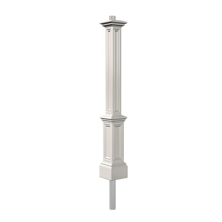 Mayne Signature Lamp Post WH with Mount