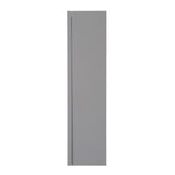 Gazette 22 in. W x 26 in. H x 6-5/8 in. D Framed Surface-Mount Bathroom Medicine Cabinet in Grey