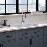 Simplice Touchless Single-Handle Pull-Down Sprayer Kitchen Faucet in Polished Chrome - Super Arbor